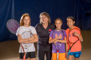 Spotlight: Patricia Kirch teaching tennis