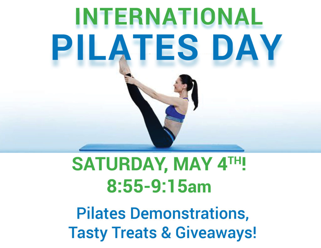 Pilates Day TV graphics CBRC Health & Fitness